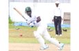 Shemroy Barrington made 58 in MSC’s first innings and a painstaking 66-ball 12 in the second