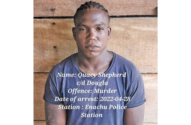 MURDER ACCUSED: Quacy Shepherd