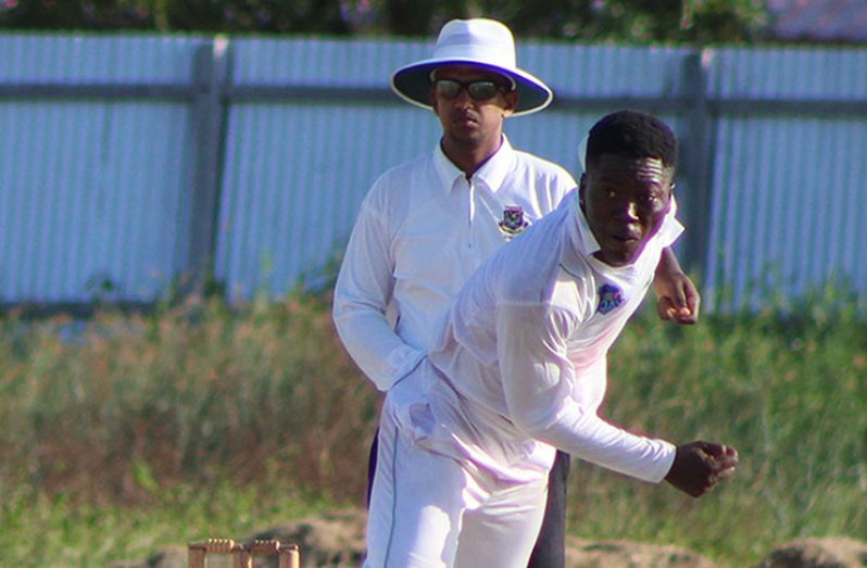 Seamer Sherfane Rutherford ended  the match  with an eight-wicket Haul