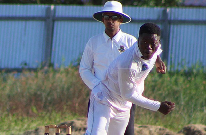 Seamer Sherfane Rutherford finished with six for 32.