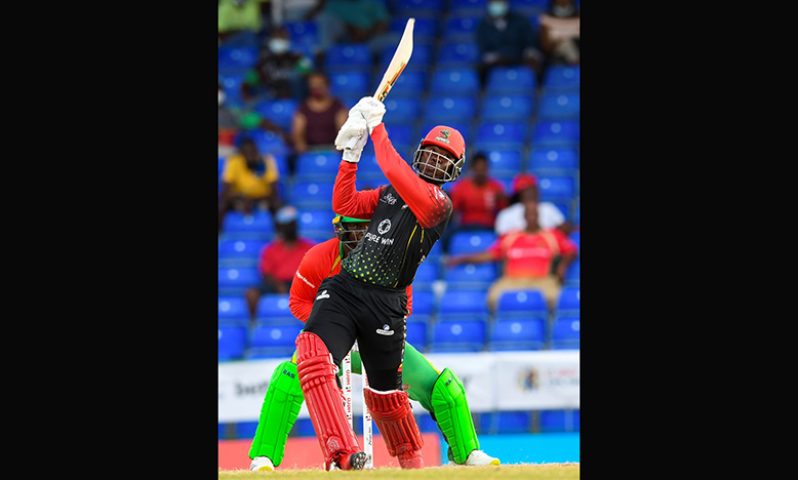 Sherfane Rutherford is expected to be a key player for title-holders St Kitts and Nevis Patriots (Photo courtesy CPL Media)