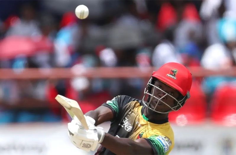 Sherfane Rutherford played just four games for St Kitts and Nevis Patriots in CPL 2024