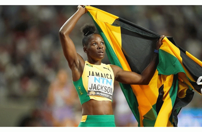 Jamaica’s 200m World Champion, Shericka Jakson.