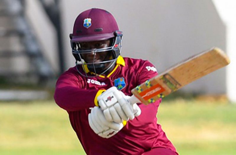 Opener Shian Brathwaite smashed  86 from just 76 balls