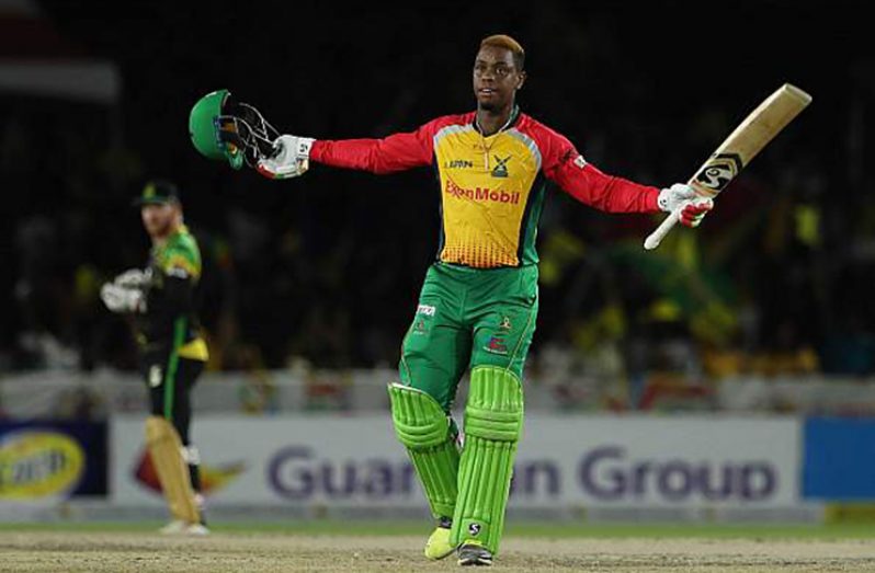 Caption.Shimron Hetmyer is likely to have franchises scrambling for his big-hitting services. © Getty