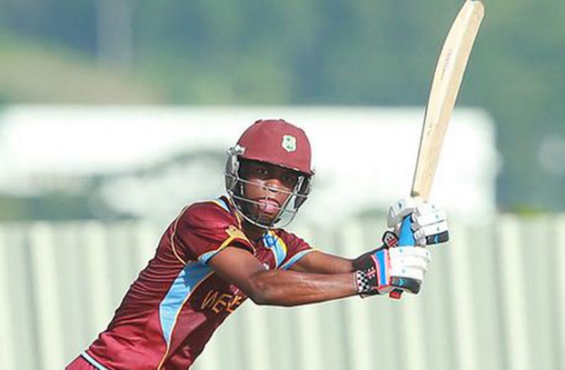 Shimron Hetmyer hammers ten fours and four sixes in an aggressive 76-ball knock.