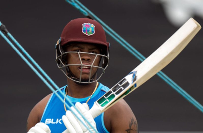 West Indies left-hander Shimron Hetmyer