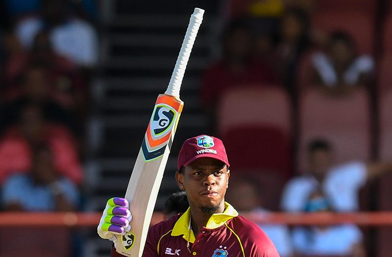 Talented young Guyanese batsman Shimron Hetmyer