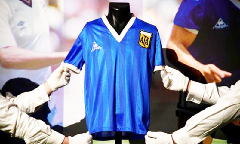 Ex-England Soccer Player Sells Diego Maradona Jersey for $9.3 Million