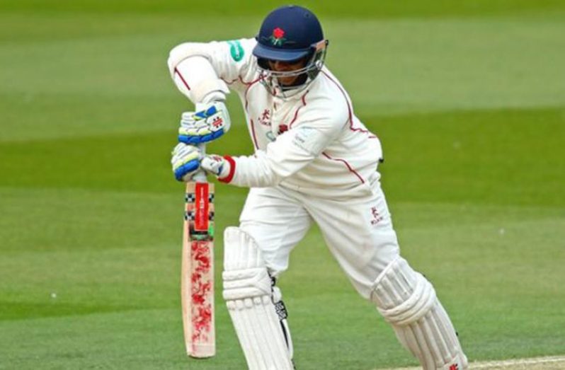 Shivnarine Chanderpaul completes his 76th first-class century.