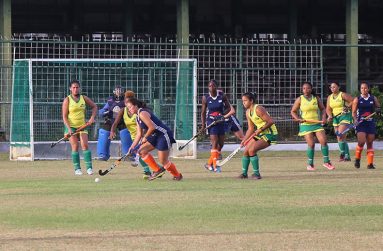 Pizza Hut GCC central midfielder,Marzana Fiedtkou controls the ball in attack