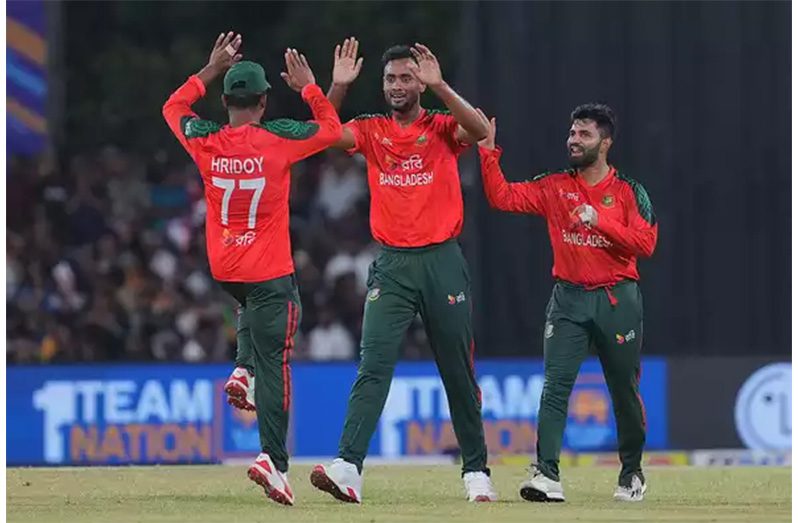 Shoriful Islam bowled a miserly spell of 1 for 13 in his 4 overs
