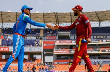 India captain Shubman Gill (left) and West Indies skipper Shai Hope (right) each scored two centuries in their three-match ODI series which India won 2-1
