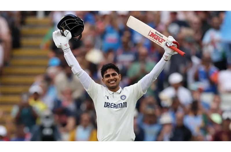 Shubman Gill scored yet another century • (Getty Images)