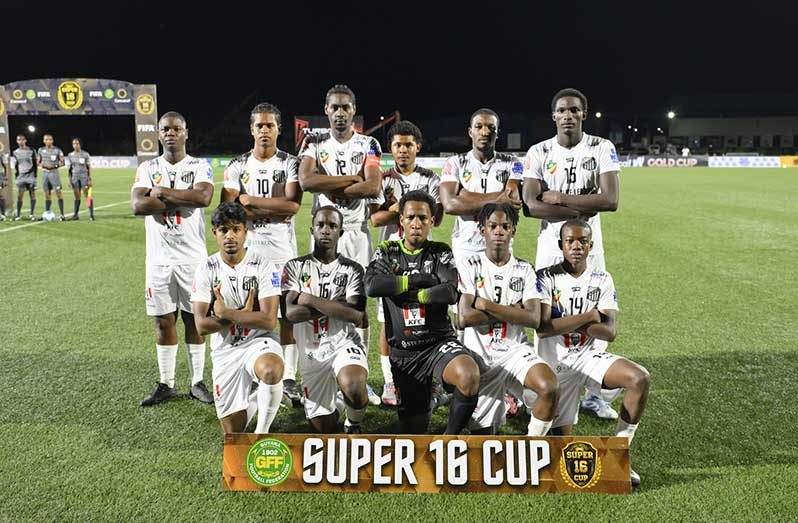 Winning side Santos FC