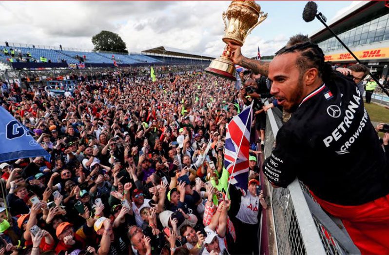 Lewis Hamilton won at Silverstone