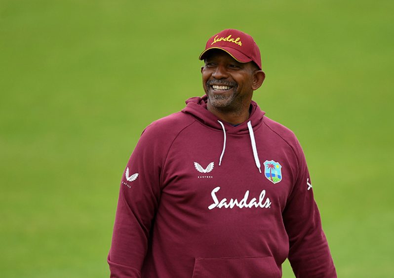 West Indies head coach Phil Simmons