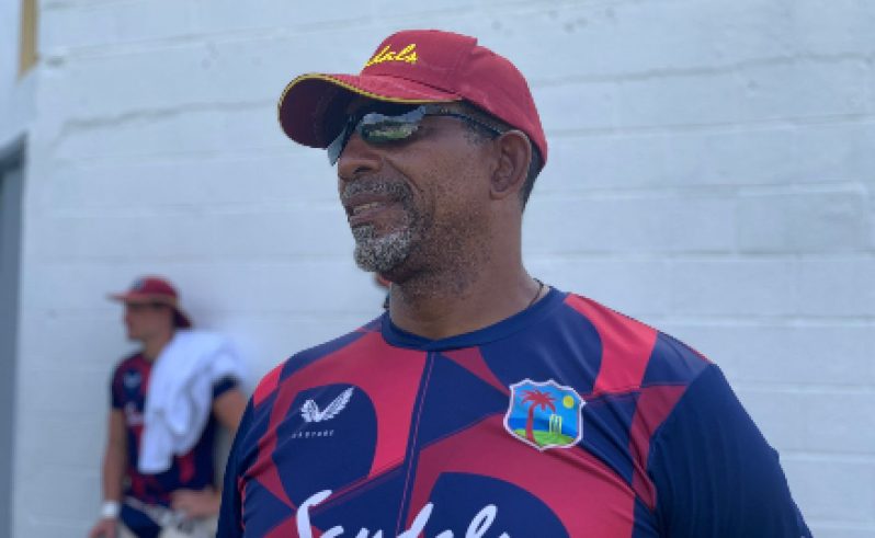 West Indies head coach Phil Simmons.