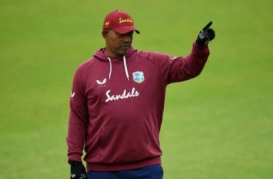 West Indies head coach Phil Simmons