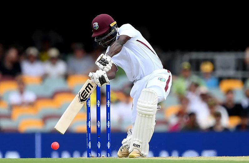 Sinclair 
Caption: Kevin Sinclair showed some urgency while running between the wickets • Jan 25, 2024 • AFP/Getty Images