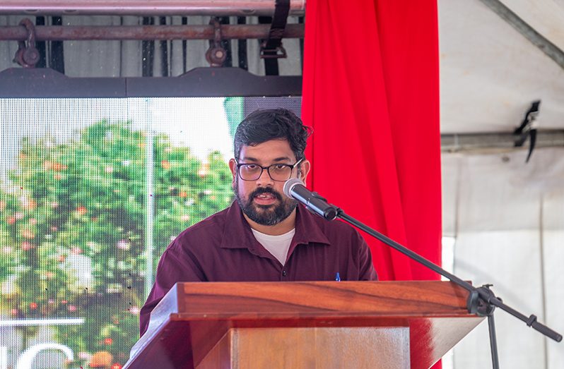 General Secretary of the Guyana Agricultural and General Workers Union (GAWU), Aslim Singh