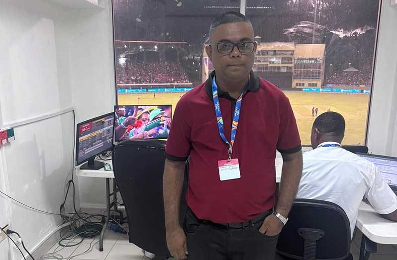 Dharam Singh, a local umpire who participated in the first night of this year's collaboration