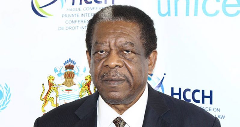 President of the Caribbean Court of Justice, Sir Dennis Byron