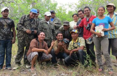 Members of the South Rupununi Conservation Society in Guyana
