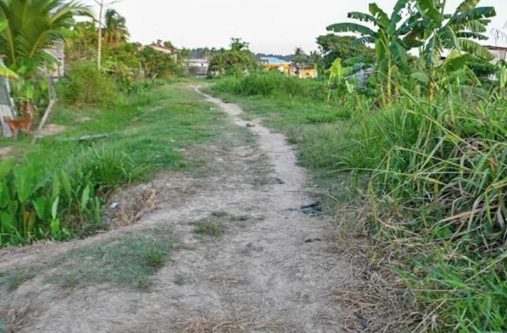 The community of Skull City located at Patentia, West Bank Demerara is set for a significant transformation with $91 million being invested in upgrading the mud dam into a concrete road