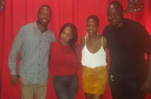 Winners of the 2019 edition of Franale's` National Hip Hop and Poetry Slam’, from left, Mark Luke-Edwards, LaToni Beaton, Renata Burnett and Rondel Holder