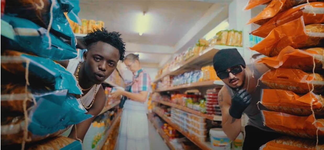 Local musicians, Richard Singh and Vision Clarke taken from the music video