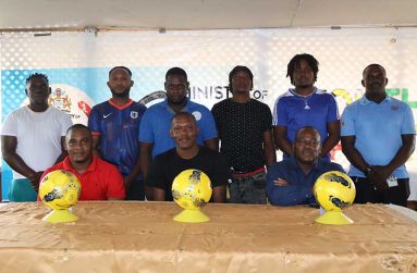 Representatives of the teams at the launch of the ‘King of Soft Shoe’ tournament