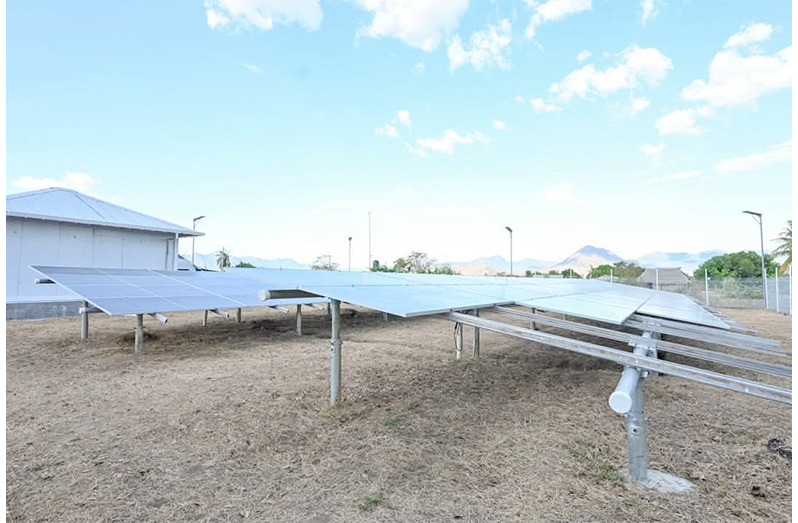 Prime Minister Brigadier (Ret’d) Mark Phillips on Friday completed a three-community solar commissioning exercise in Region Nine, expanding access to renewable energy for more than 1,600 residents across the three villages