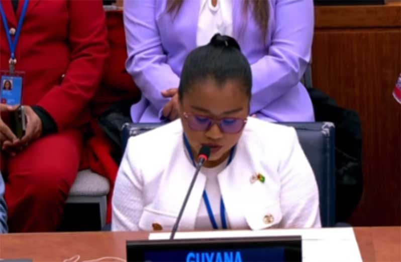 Director General of the Ministry of Amerindian Affairs, Toshao of Bethany Village, and Vice-Chairperson of the National Toshaos Council (NTC), Sonia Latchman