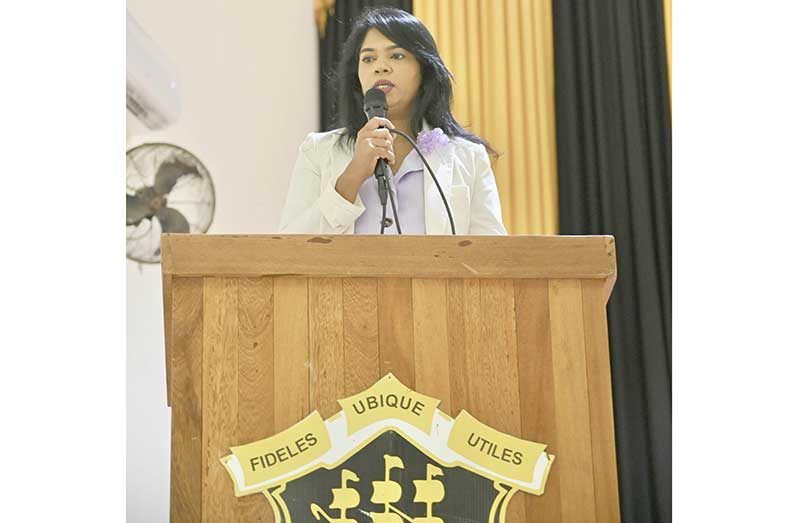 Minister of Education, Sonia Parag