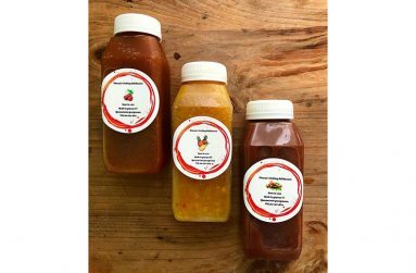 Cherry, pineapple and tamarind flavours