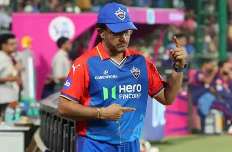 The former India captain Sourav Ganguly replaces Hemang Badani