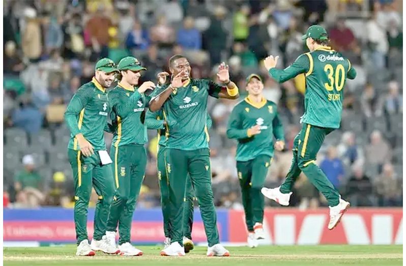Chasing a target of 278, Australia was bowled out for 193 inside 38 overs.