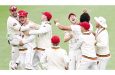 South Australia is top of the Sheffield Shield after the win.