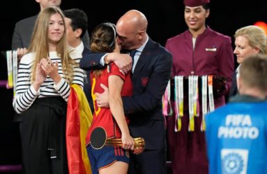 Spanish football federation president Luis Rubiales had been criticised by some Spanish government ministers and come under fire on social media.