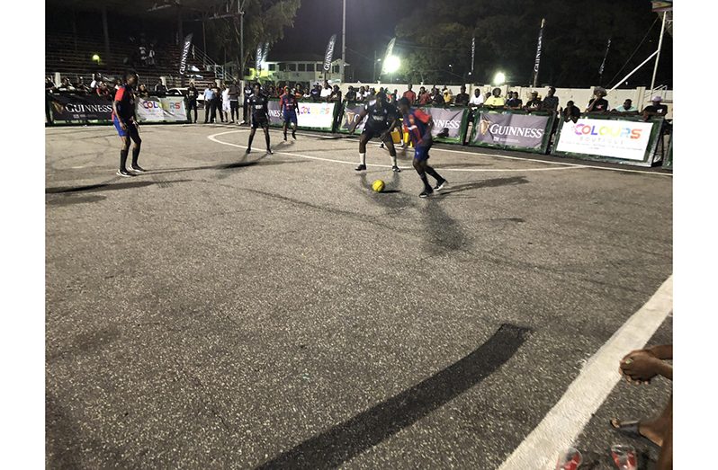 Action between Sparta Boss (black) and Back Road Ballers