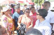 More than 250 families recently allocated residential lots in the Hogstye Housing Development in Black Bush Polder took part in a virtual engagement session hosted by Minister within the Ministry of Housing and Water, Susan Rodrigues