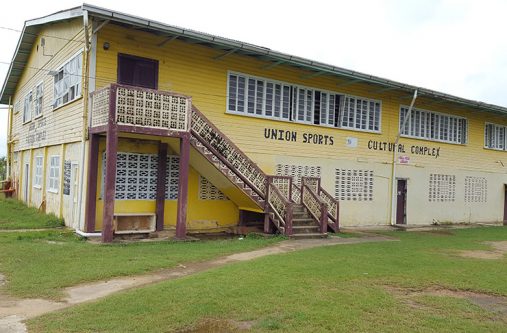 The Union Sports and Cultural Complex, built by the people of Union and presented to the government