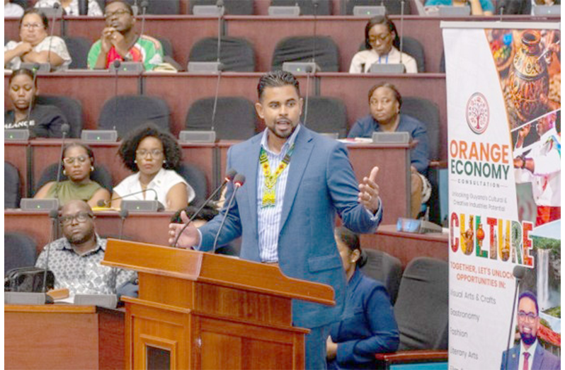 Minister of Culture, Youth and Sport, Charles Ramson
