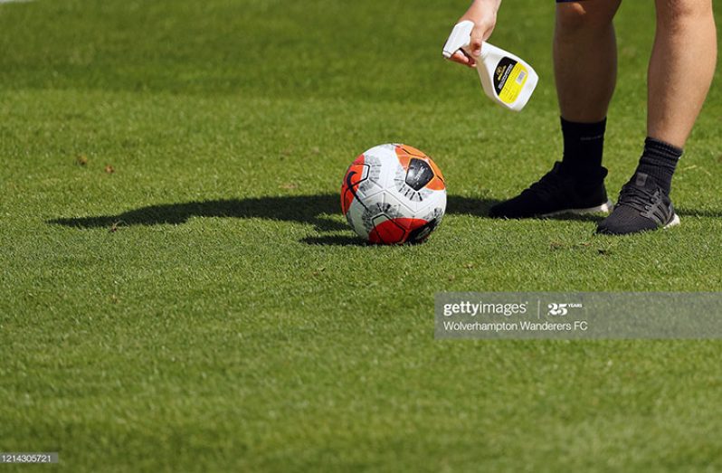 England’s second tier Championship plans to resume play on June 20, (Photo by Wolverhampton Wanderers FC/Getty Images)