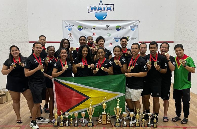 Team Champions Guyana at Senior CASA in Jamaica