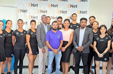 The Guyana Team with officials and Sponsors