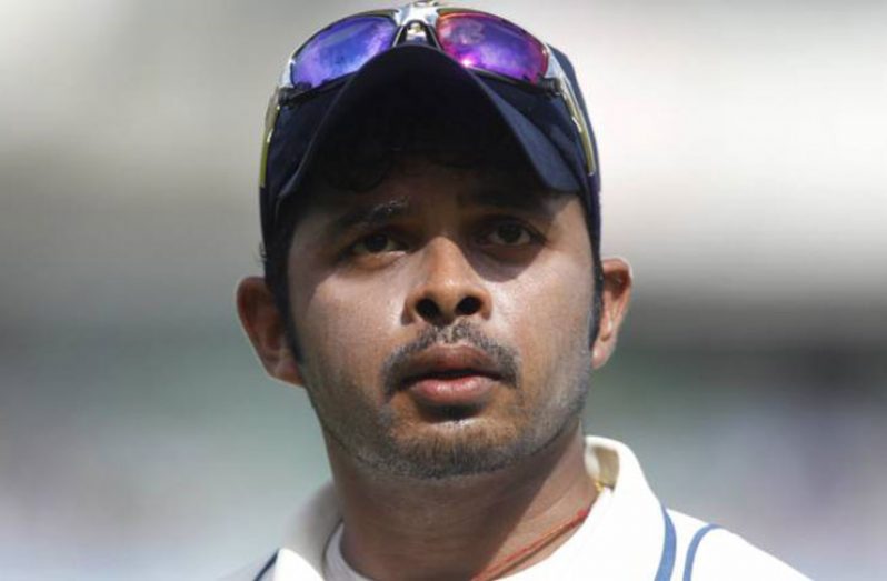 Former India fast bowler Shanthakumaran Sreesanth