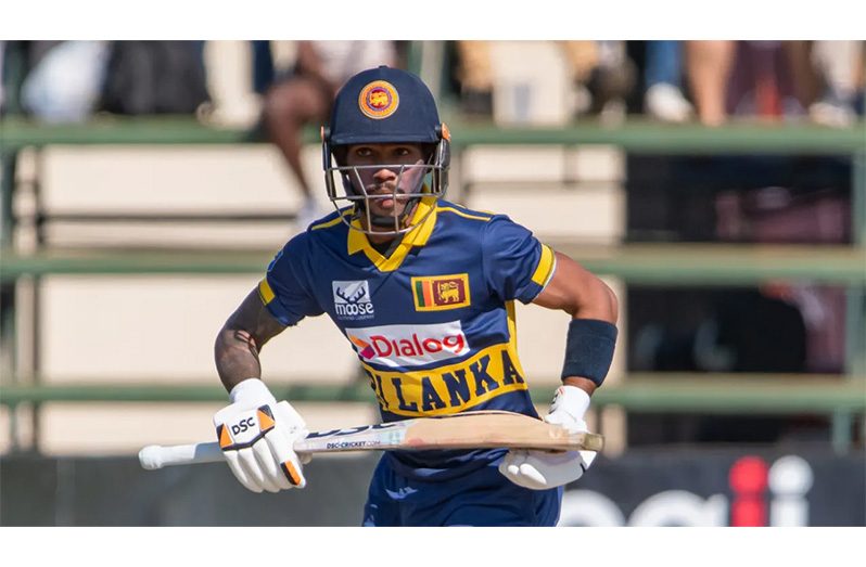 Pathum Nissanka led Sri Lanka's chase in clinical fashion  •  Zimbabwe Cricket
