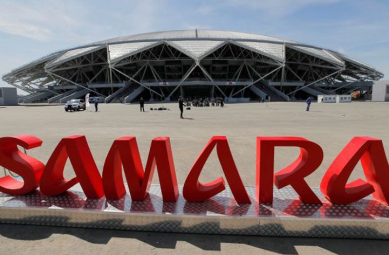 A general view shows the Samara Arena in Samara, Russia May 6, 2018. (REUTERS/Maxim Shemetov/File Photo)